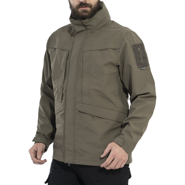 Pentagon Hurricane Shell men's jacket, Forest Night green