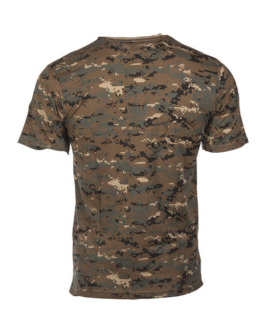 Mil-Tec digital woodland T-shirt kurzer Ärmel