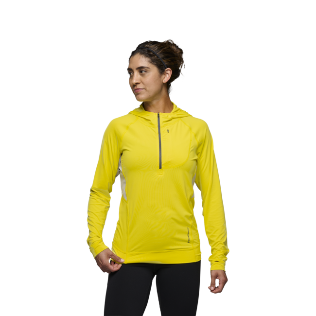 Black Diamond Alpenglow Pro damen-Sweatshirt, gelb