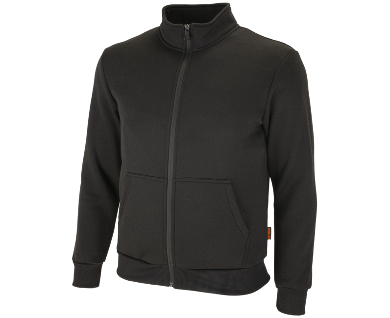 BENNON Sweatshirt na zips ADAMOS, schwarz