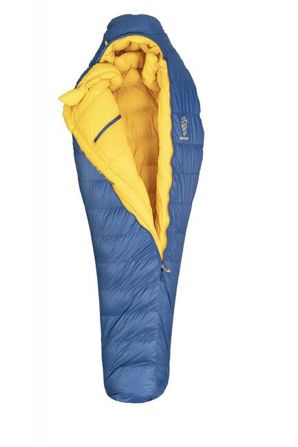 Patizon Winter Sleeping Bag G1100 L Left, Navy/Gold