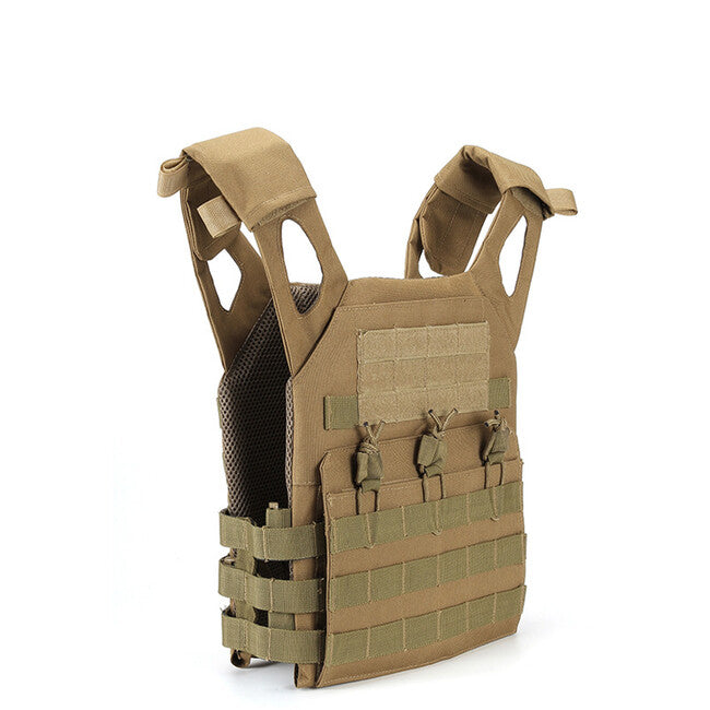 DRAGOWA TACTICAL taktische Weste MOLLE, khaki