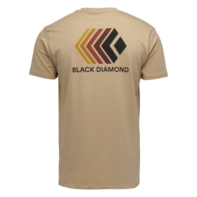 Black Diamond Faded herren kurzarm-T-shirt, khaki
