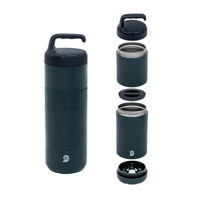 Origin Outdoors Doppel-Thermoskanne feste blau