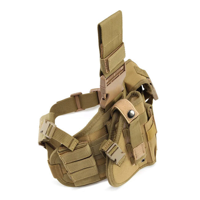 WARAGOD Krigsman Thigh Holster, Khaki
