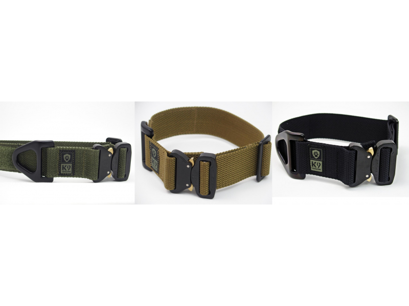 K9 Thorn Cobra-Alpha Halsband mit Versteller 45mm, oliv