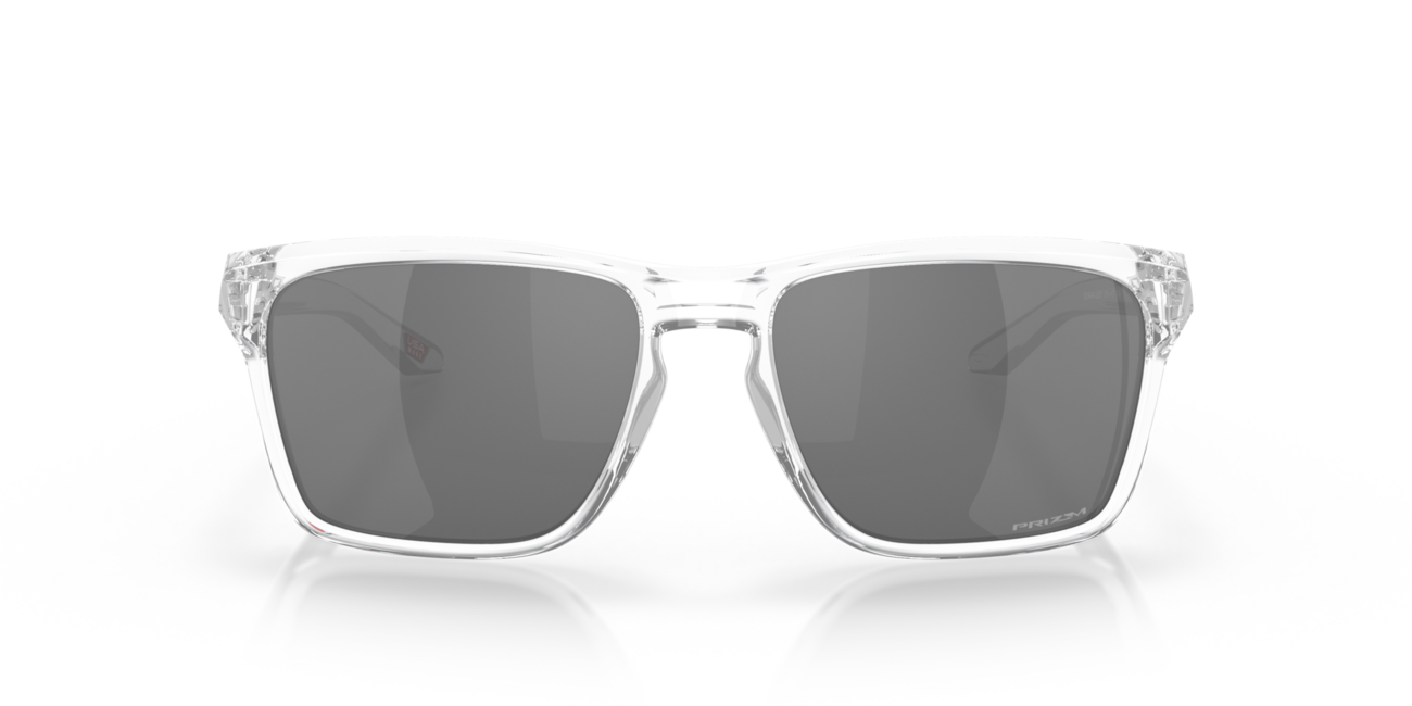 Oakley SYLAS sonnenbrille mit rahmen polished clear und mit dias prizm black 57
