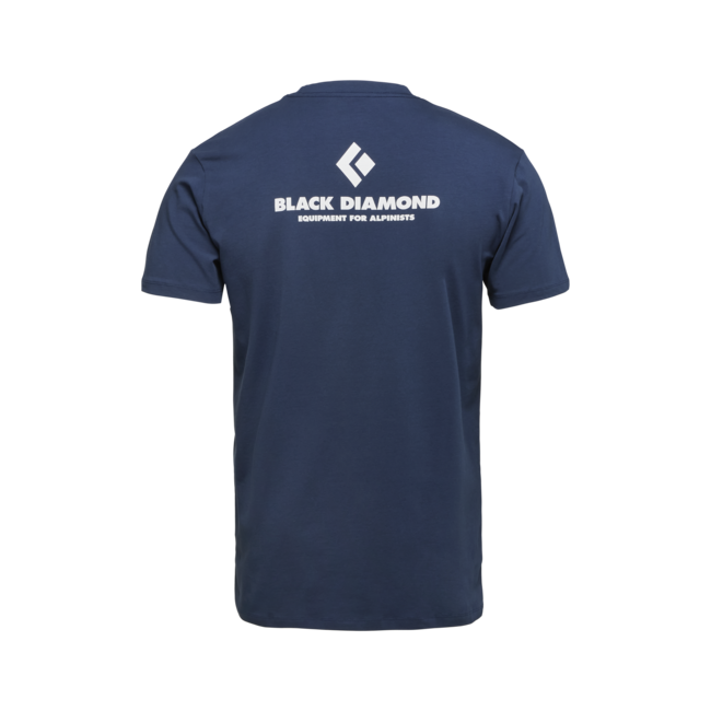 Black Diamond herren Kurzarm-T-shirt Ausrüstung für Alpinisten, indigo