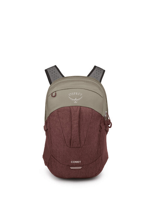OSPREY Comet Stadtrucksack, sawdust tan/raisin red