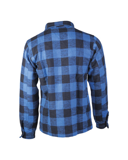 Mil-Tec Holzfällerhemd schwarz/blau