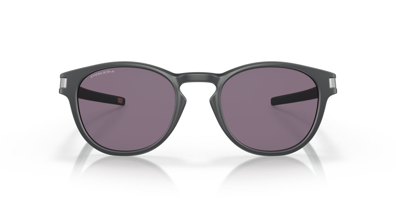 Oakley LATCH Sonnenbrille mit Rahmen Matte Carbon und mit Dias Prizm Grey 53