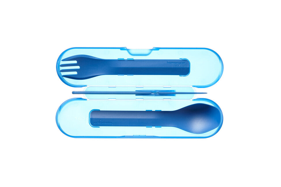 Humangear GoBites TRIO besteck blau