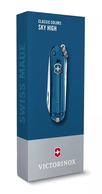 Victorinox Vreckový nôž Classic SD Transparent, sky blue
