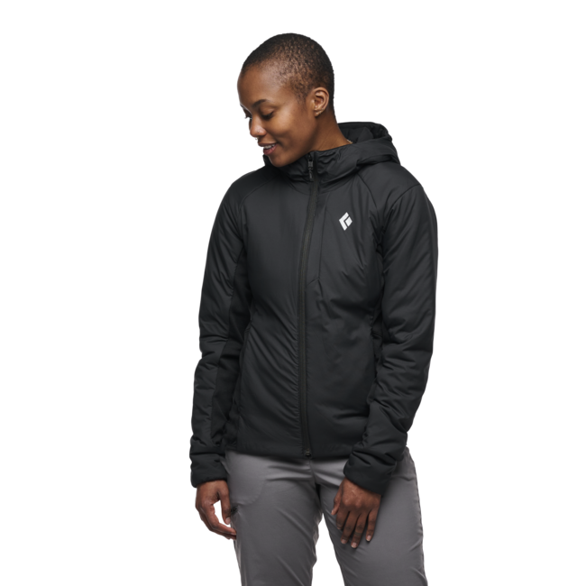 Black Diamond First Light Hybrid damen-Hybrid-Sweatshirt, schwarz