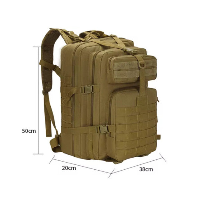 DRAGOWA TACTICAL 3P taktischer Rucksack, Woodland digital