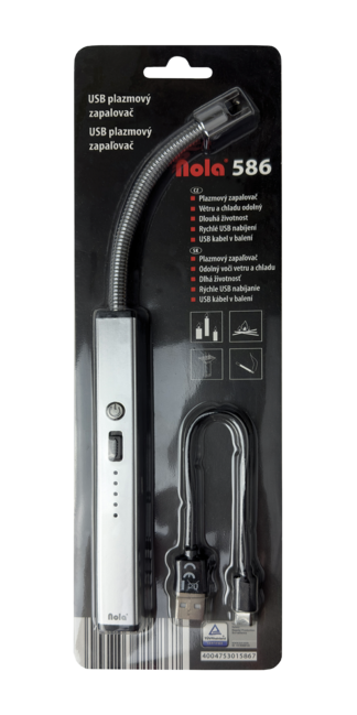 NOLA 586 Plasma Flexi Feuerzeug USB