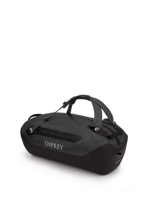 OSPREY TRANSPORTER WATERPROOF DUFFEL 70, tunnelblick grau