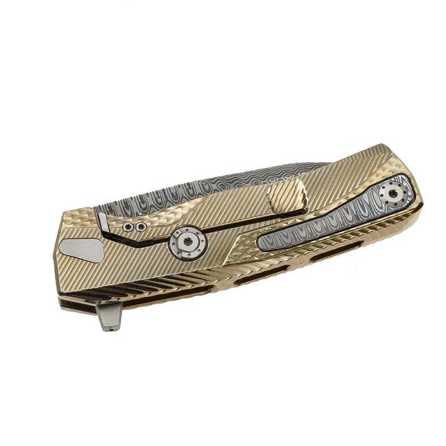 Lionsteel ROK DD GL Luxustaschenmesser mit massivem Titan-Griff