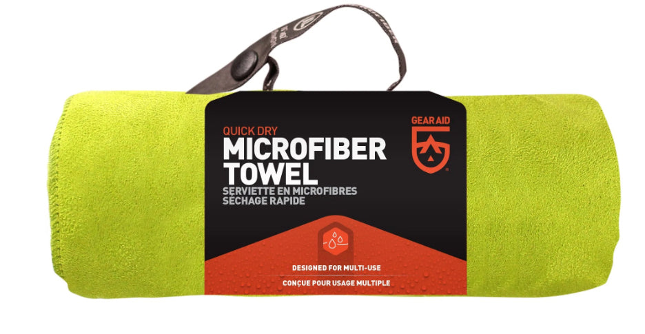 GearAid Mikrofaser-Handtuch ' 90 x 155 cm nav grün