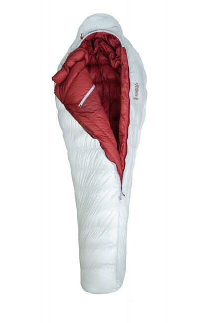 Patizon G1100 L Winterschlafsack Links, Silber/Rot