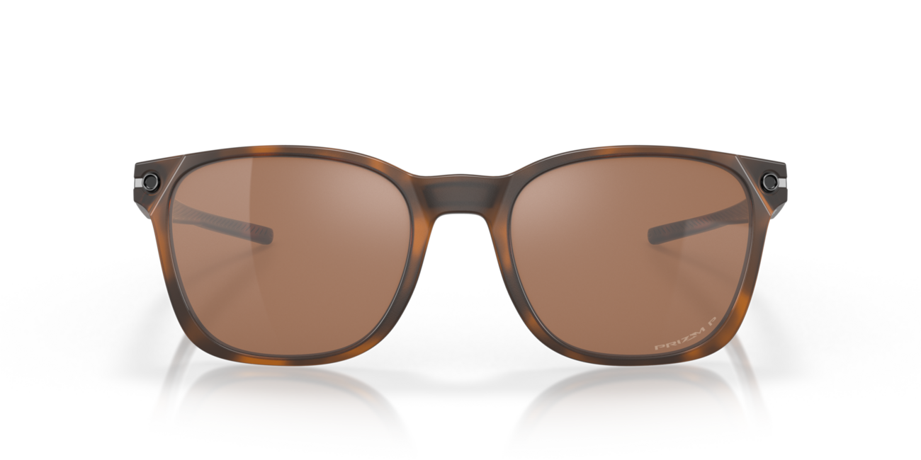 Oakley OJECTOR Sonnenbrille mit Rahmen Matte Brown Tortoise und mit Dias Prizm Tungsten Polarized 55