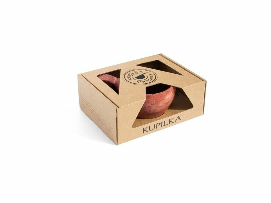 Kupilka, sada priboru s hrncekom, 370 ml, rot