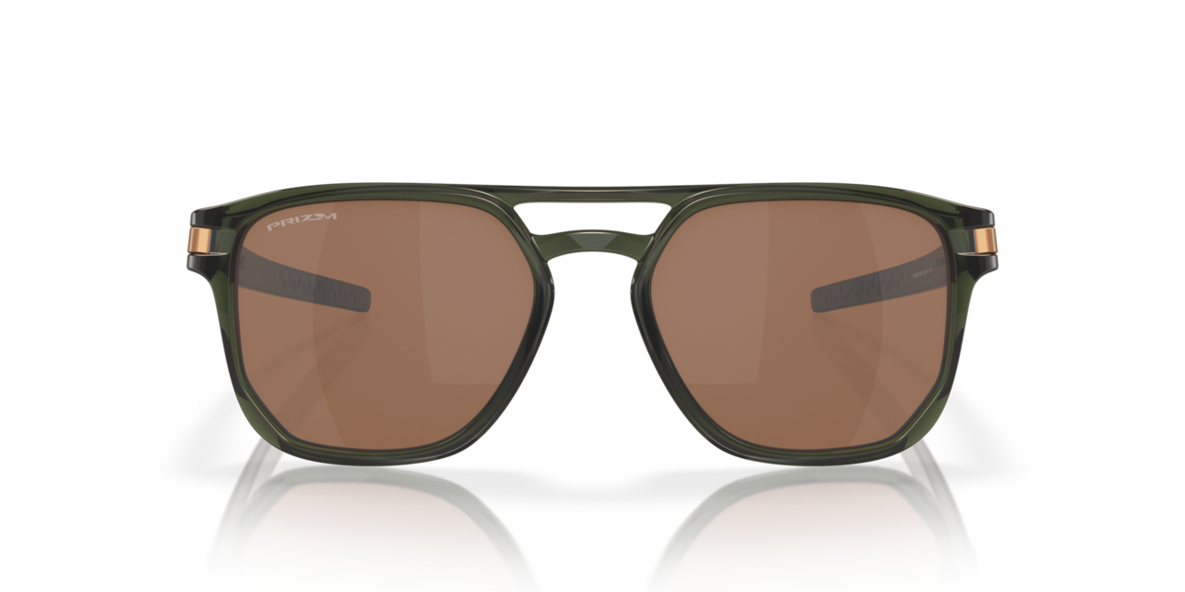 Oakley LATCH BETA sonnenbrille mit rahmen Olive Ink und mit dias Prizm Tungsten 54