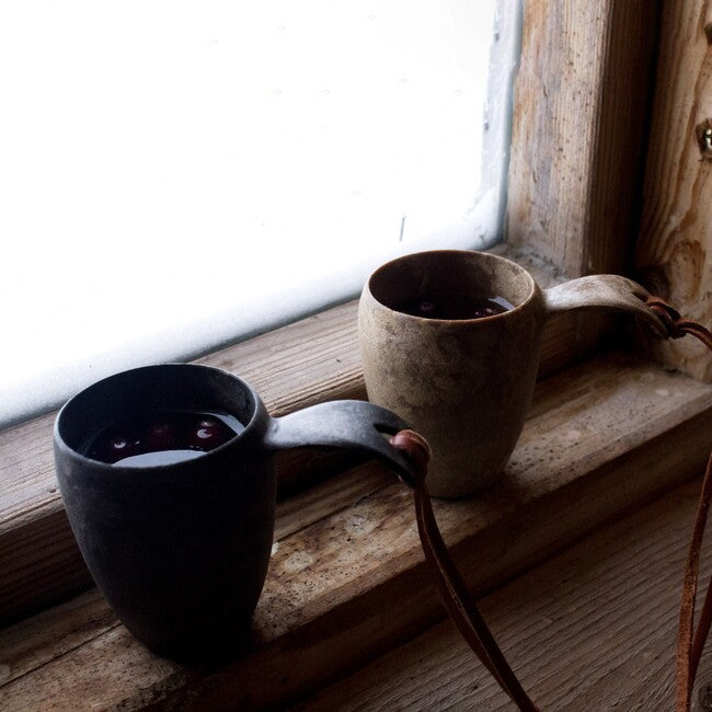 Kupilka 5 Schnapsbecher, schwarz