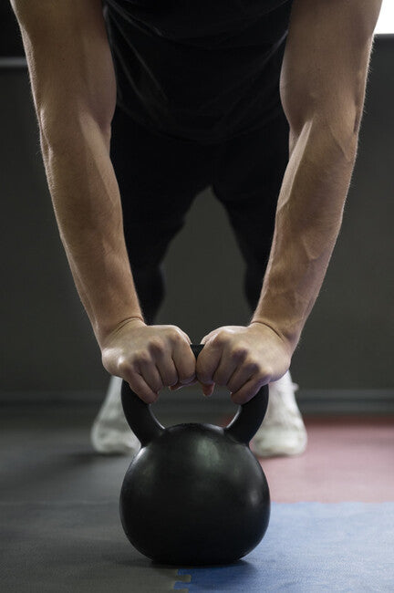 Katsudo Belltor Kettlebell 48 kg, schwarz