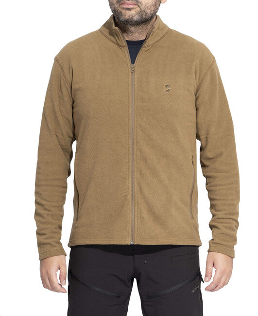 Pentagon Fleece- Sweatshirt na zips ELK, schwarz