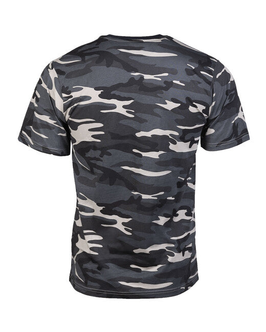 Mil-Tec T-shirt kurzer Ärmel dark camo