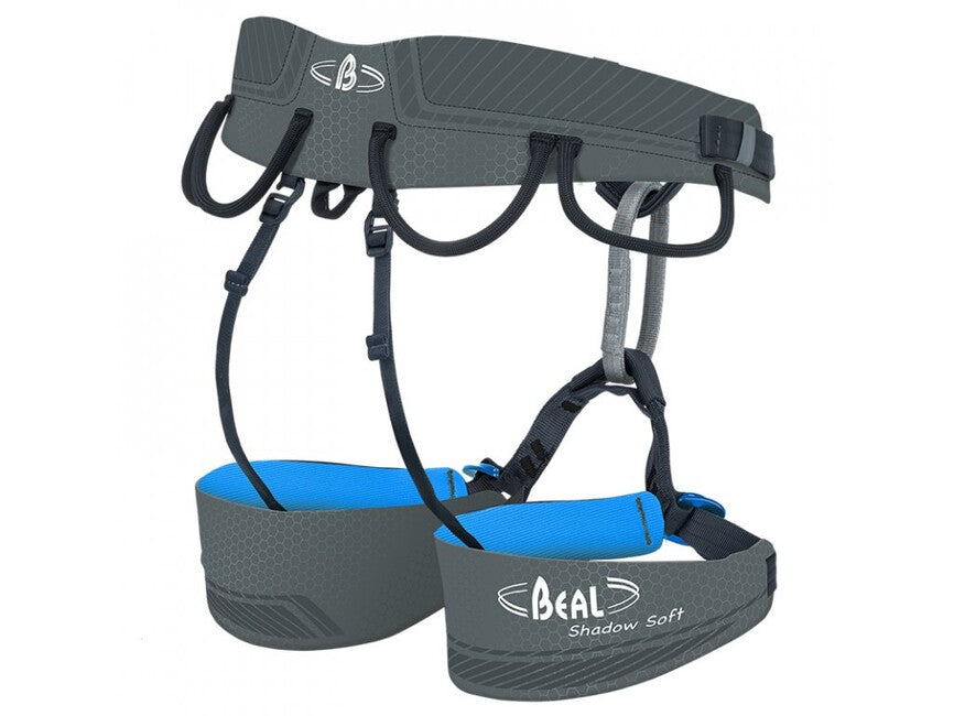 Beal Shadow Soft klettergurt, blau