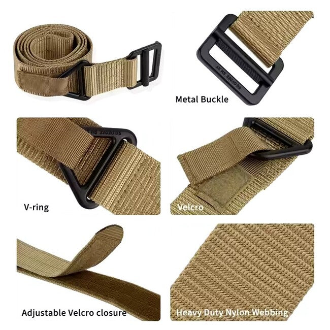 DRAGOWA TACTICAL Kestrel taktischer gürtel, schwarz