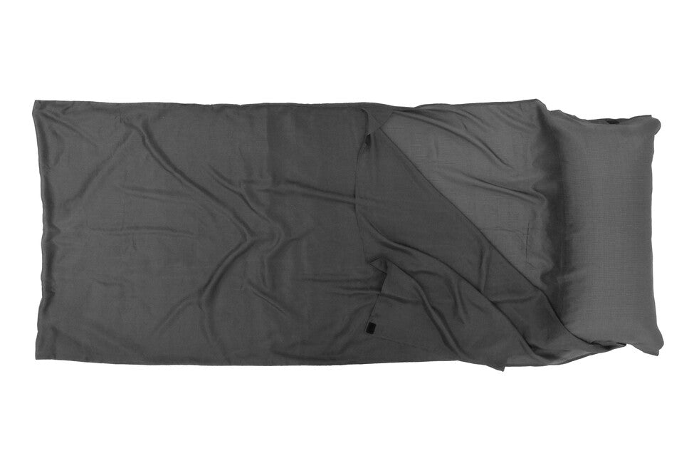 Origin Outdoors Ripstop Silk rechteckig dunkelgrau Schlafsack Liner