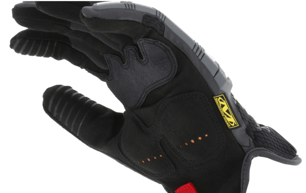 Mechanix Wear M-Pact Open Cuff arbeitshandschuhe schwarz/grau