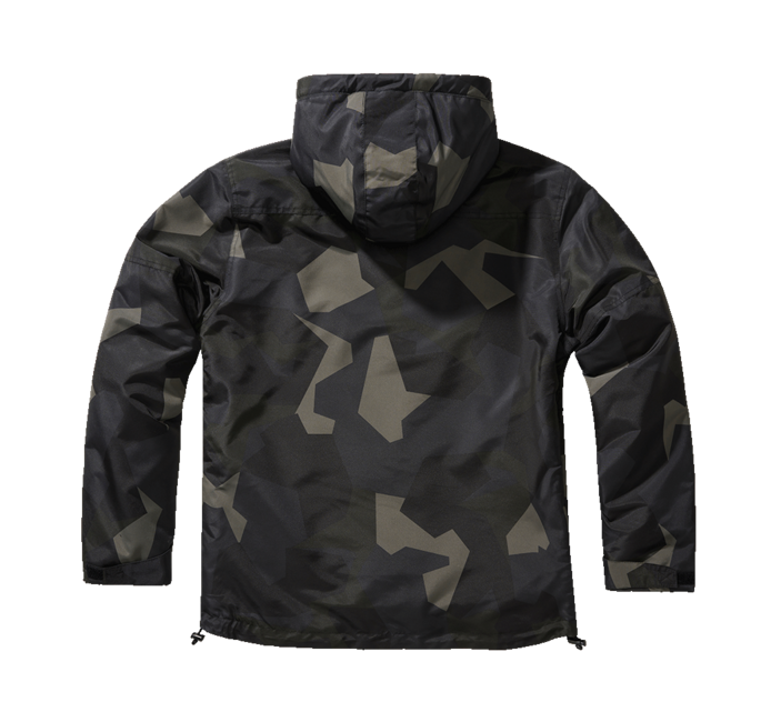 Brandit Frontzip Windbreaker jacke, m90 darkcamo