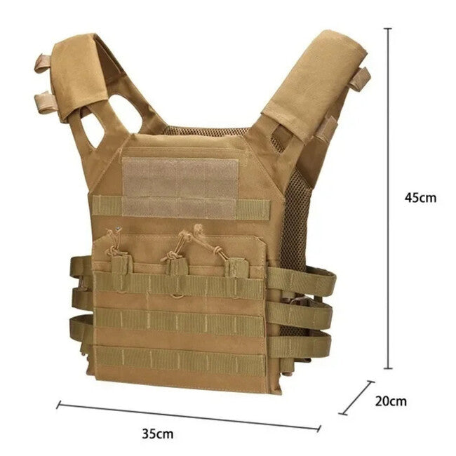 DRAGOWA TACTICAL JPC taktische Weste, Coyote