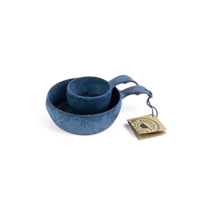 Kupilka 55 + 21 Set aus Schale und Becher, blau