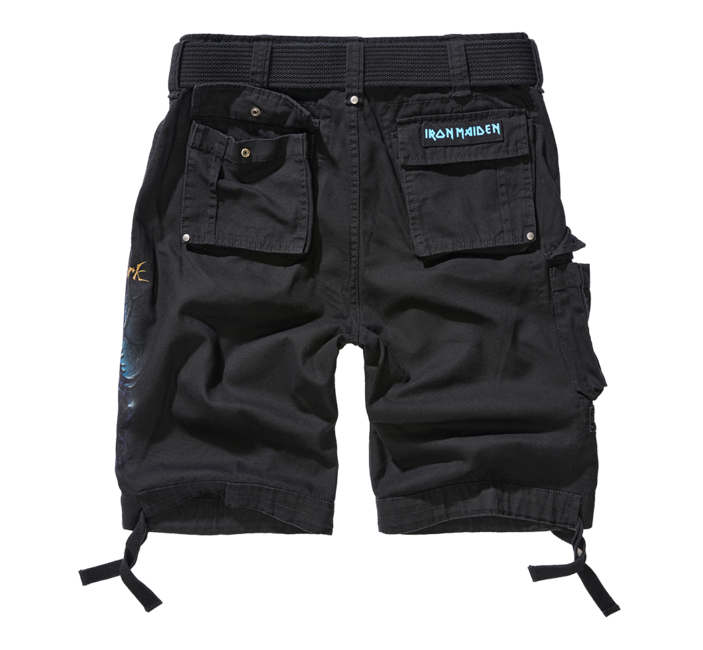 Brandit Iron Maiden Savage shorts, schwarz