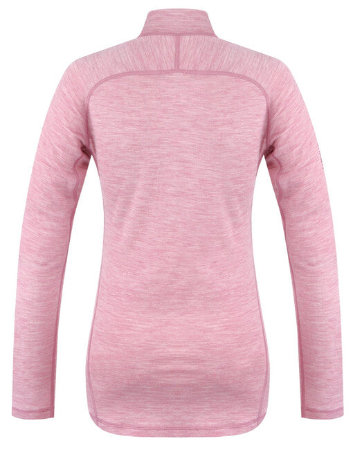 HUSKY termopradlo Merino T-Shirt dl Merow Zips L, faded pink