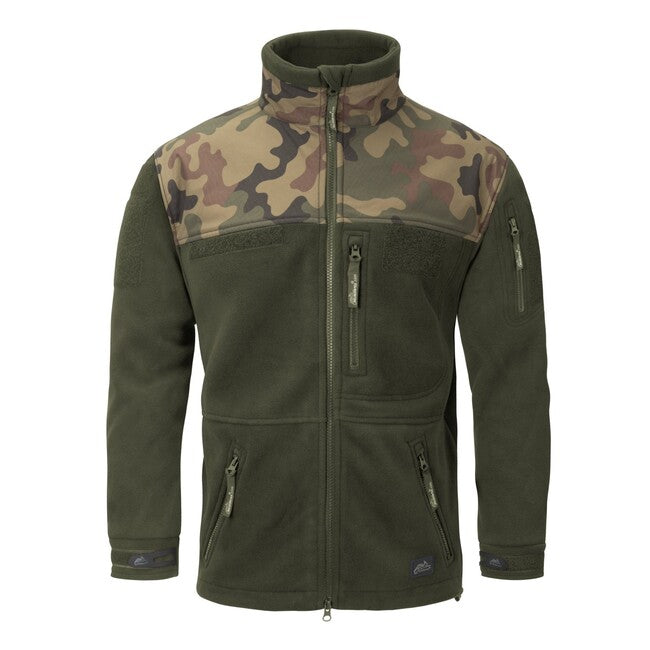 Helikon Infantry fleecejacke, schwarz/woodland
