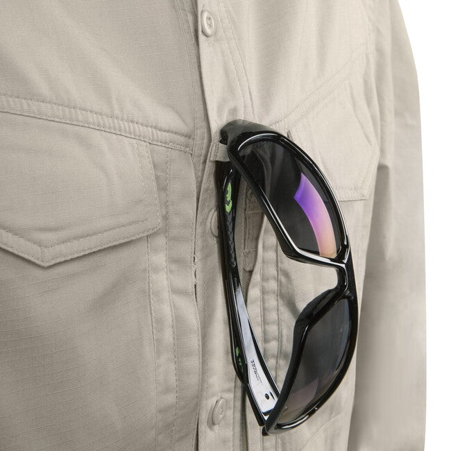Helikon-Tex Defender Mk2 Hemd mit langen Ärmeln - PolyCotton Ripstop, beige
