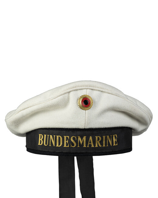 Mil-Tec Matrosenmütze mit Insignien weiße
