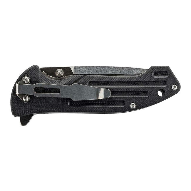 Herbertz Einhand-taschenmesser 8,3cm, schwarz