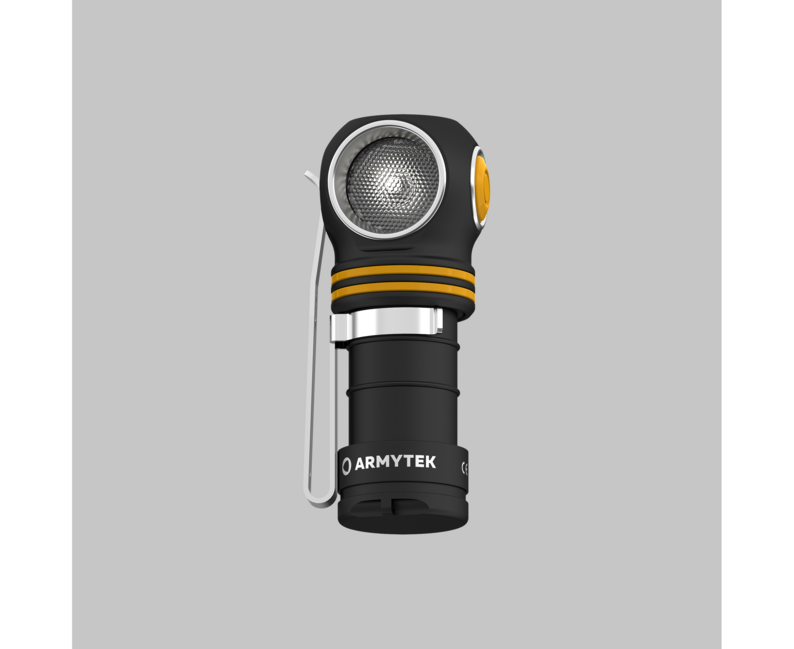 ArmyTek Elf C1 Stirnlampe LED Handlampe mit Batterie 930 lm, warmweiß