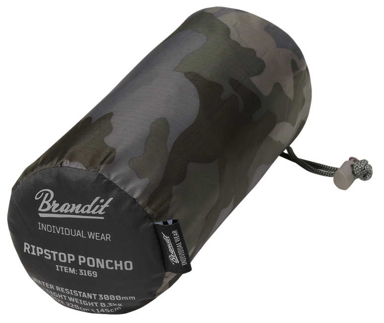 Brandit Ripstop poncho, dunkelcamo