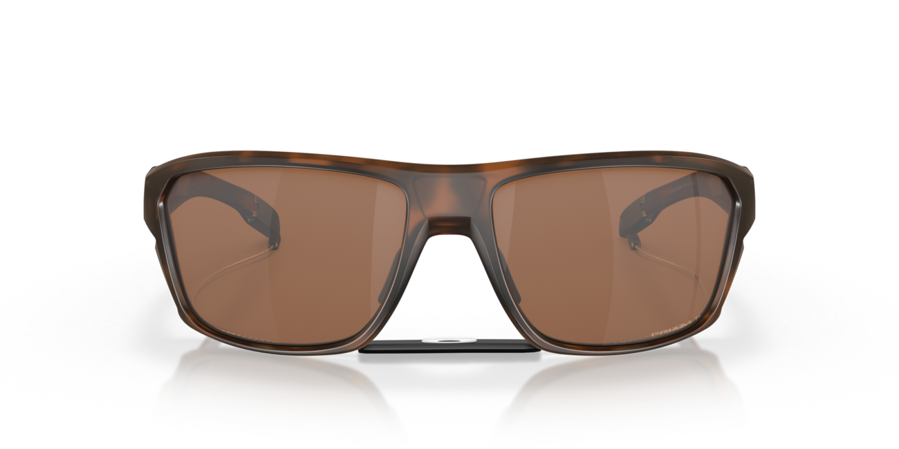 Oakley SPLIT SHOT Sonnenbrille mit Rahmen Matte Brown Tortoise und mit Dias Prizm Tungsten Polarized 64