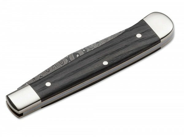 BÖKER Manufaktur Solingen Trapper Classic taschenmesser 8,3 cm, damast, eiche bog