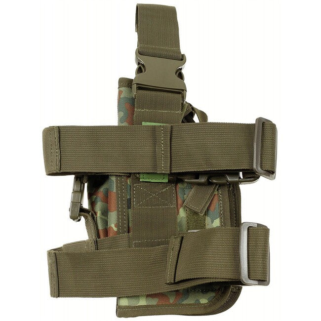 MFH Oberschenkel rechtsseitiges MOLLE-Gewehrholster, BW camo