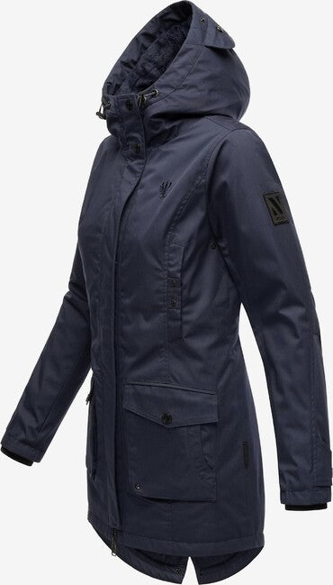 Navahoo BRINJAA damen-Softshell-Übergangsjacke, navy blau